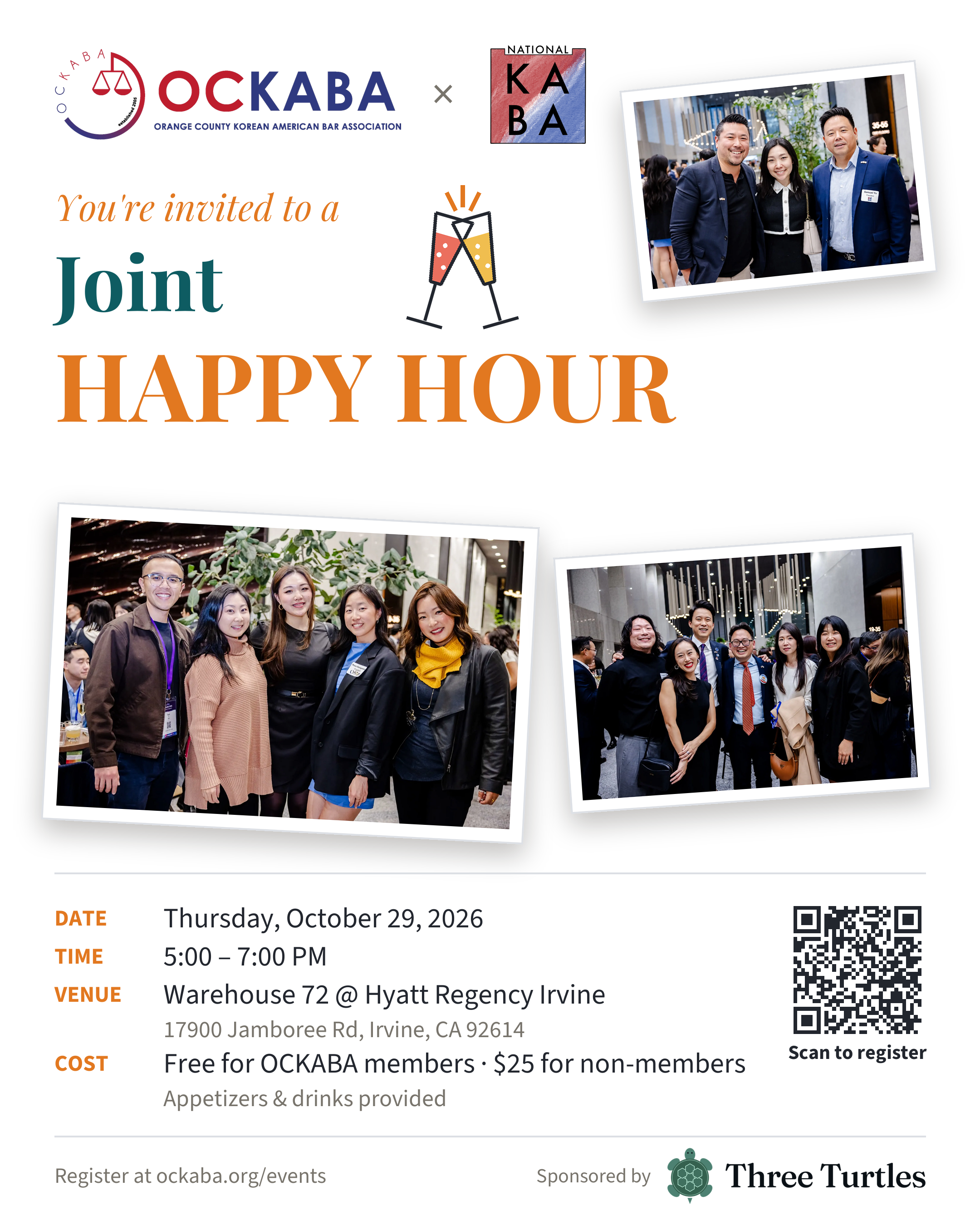 Joint Happy Hour with National KABA